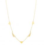 Golden necklace k14 (code S254775)